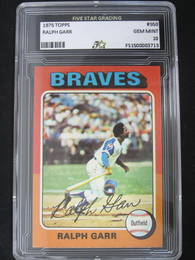 1975 TOPPS RALPH GARR GEM MINT 10