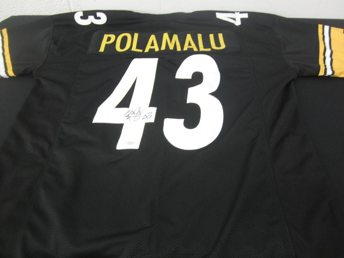 TROY POLAMALU SIGNED JERSEY W/COA (1 of 3)