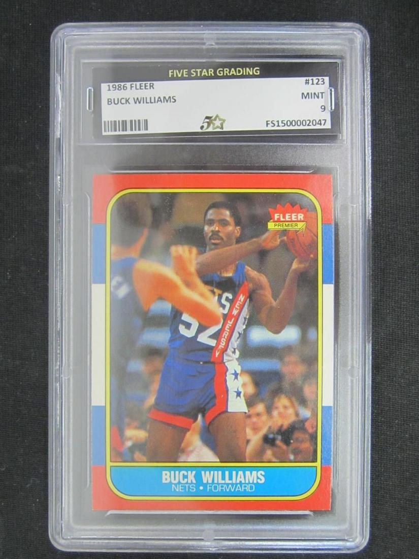 1986 FLEER BUCK WILLIAMS MINT 9 (1 of 1)