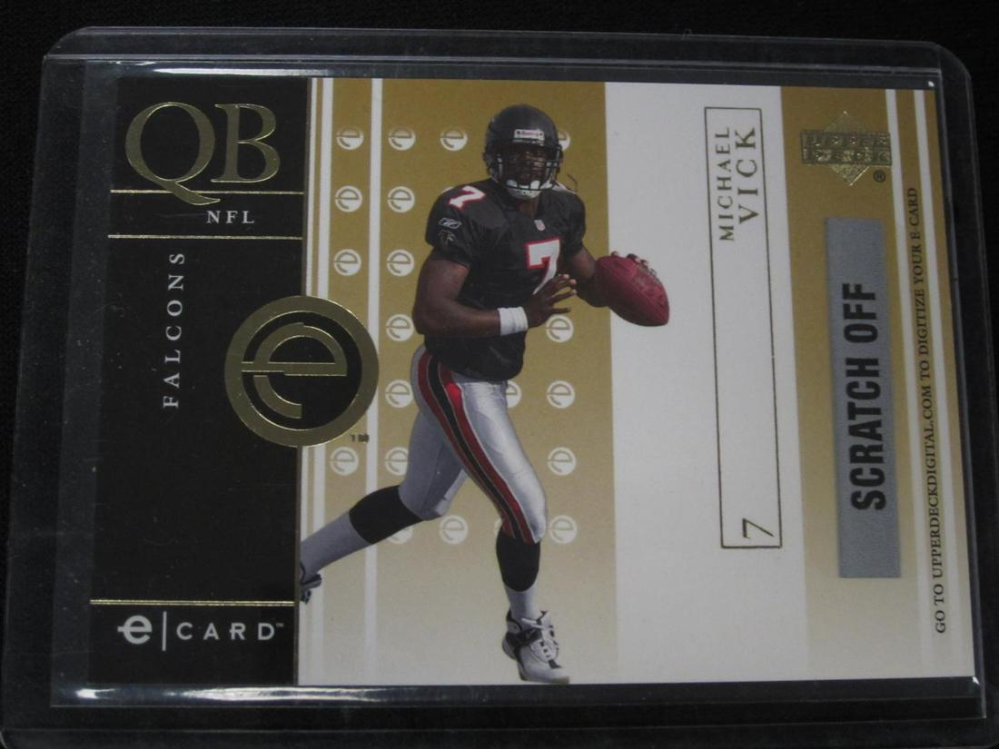 01 UD E CARD UNSCRATCHED MICHAEL VICK (1 of 1)