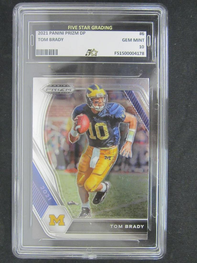 2021 PRIZM DRAFT PICKS TOM BRADY GEM MINT 10 (1 of 1)
