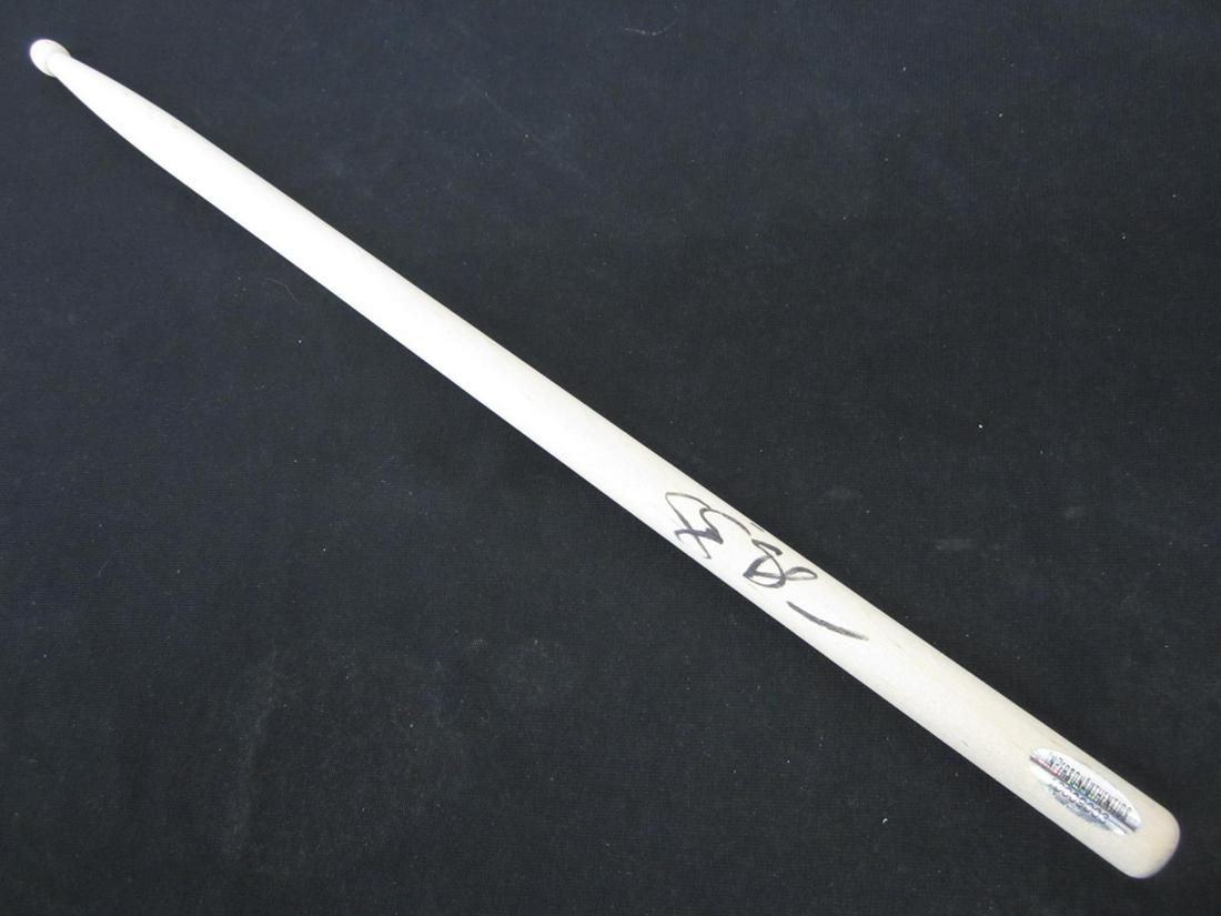 GINGER BAKER SIGNED DRUM STICK COA: AUTHENTIC GINGER BAKER AUTOGRAPHED DRUM STICK WITH THIS IS A WONDERFUL AUTOGRAPH. THIS ITEM HAS BEEN PROFESSIONALLY AUTHENTICATED & COMES WITH A COA. PLEASE DETERMINE CONDITION FROM PHOTO(S). SAVE US