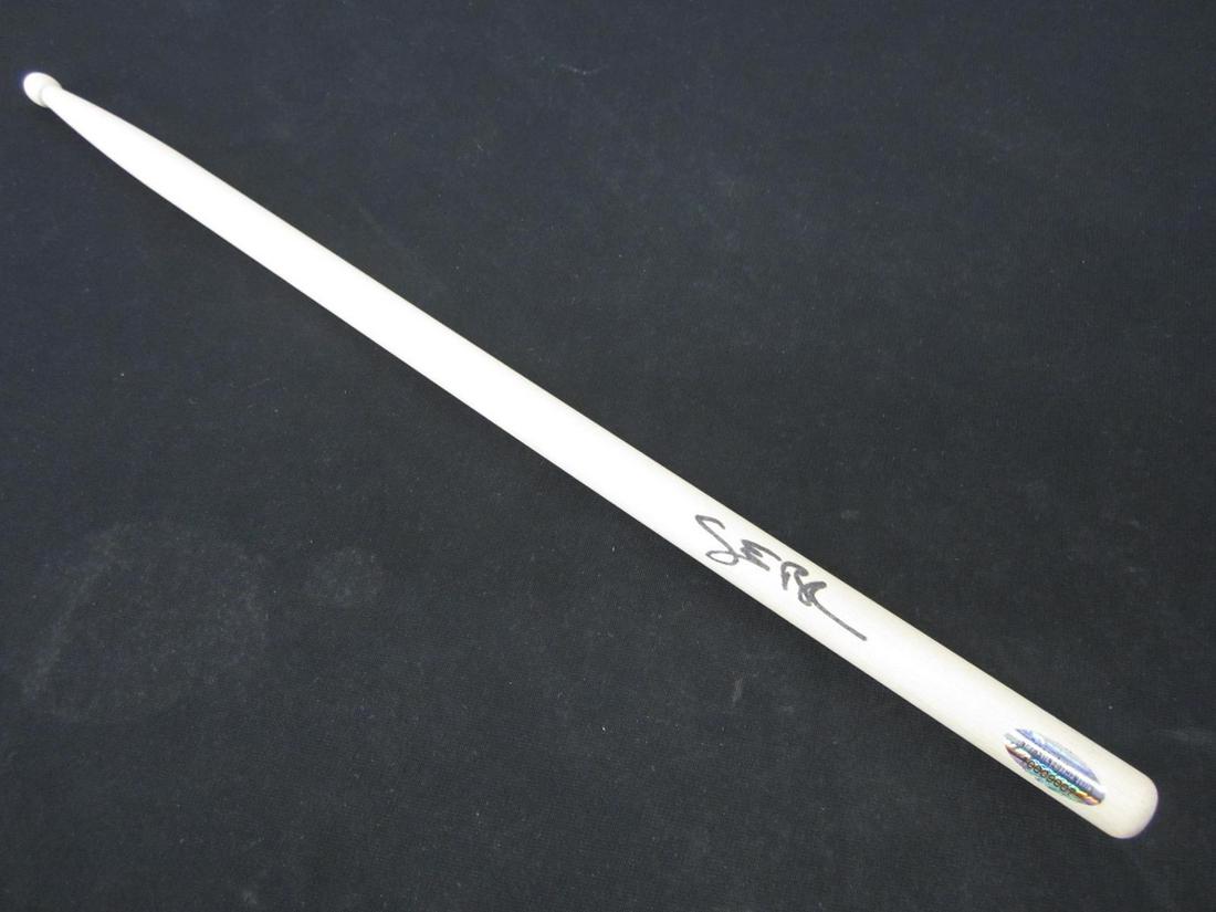 GINGER BAKER SIGNED DRUM STICK COA: AUTHENTIC GINGER BAKER AUTOGRAPHED DRUM STICK WITH THIS IS A WONDERFUL AUTOGRAPH. THIS ITEM HAS BEEN PROFESSIONALLY AUTHENTICATED & COMES WITH A COA. PLEASE DETERMINE CONDITION FROM PHOTO(S). SAVE US