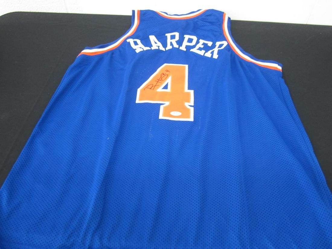 RON HARPER SIGNED JERSEY W/ PSA COA: AUTHENTIC RON HARPER SIGNED JERSEY WITH PSA COA THIS IS A WONDERFUL AUTOGRAPH ITEM. THIS ITEM HAS BEEN PROFESSIONALLY AUTHENTICATED AND COMES WITH A COA. PLEASE CHECK OUR OTHER ITEMS FOR A WIDE RANGE 