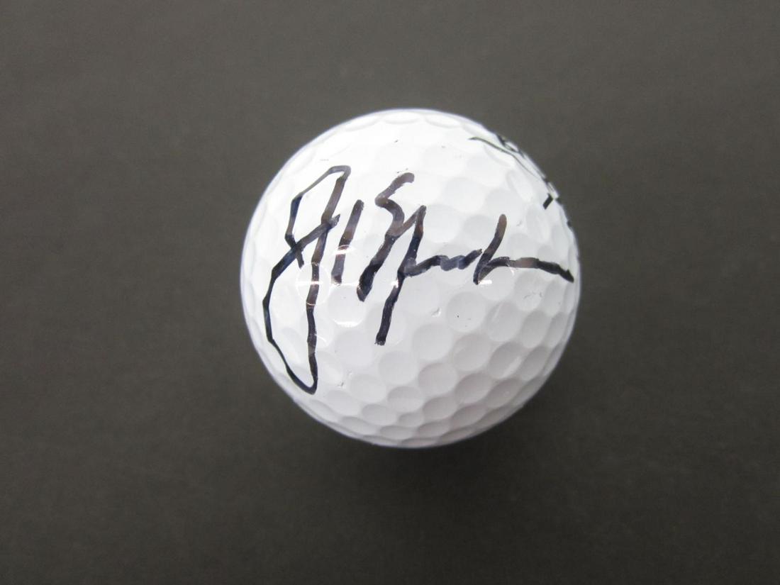 JACK NICKLAUS SIGNED GOLF BALL W/COA: JACK NICKLAUS SIGNED GOLF BALL WITH IN PERSON COA