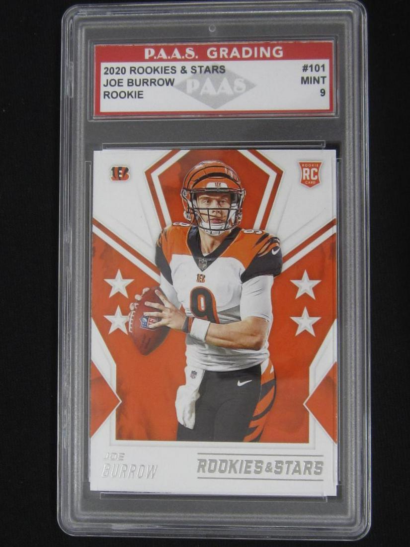 2020 ROOKIES AND STARS JOE BURROW ROOKIE MINT 9 (1 of 1)