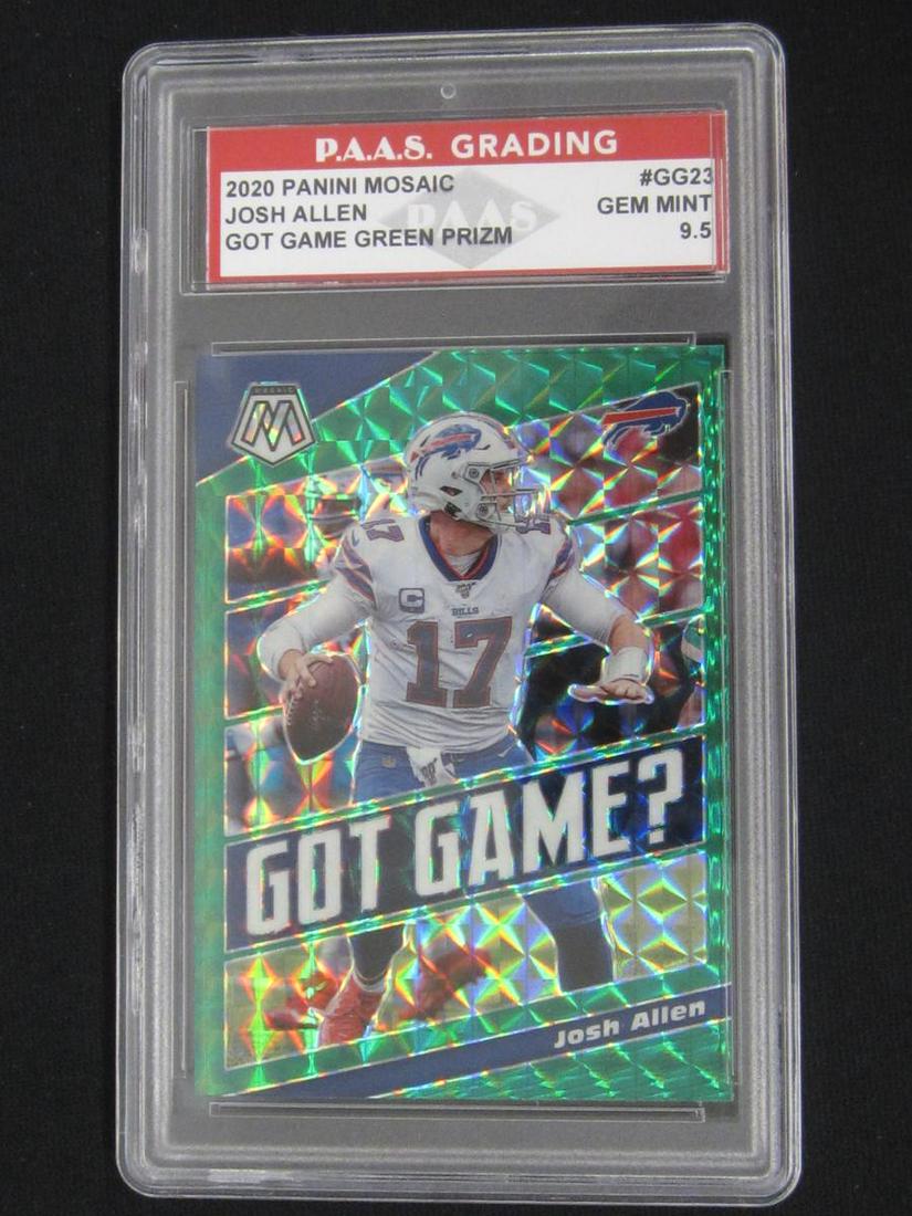 2020 MOSAIC JOSH ALLEN GEM MINT 9.5 (1 of 1)