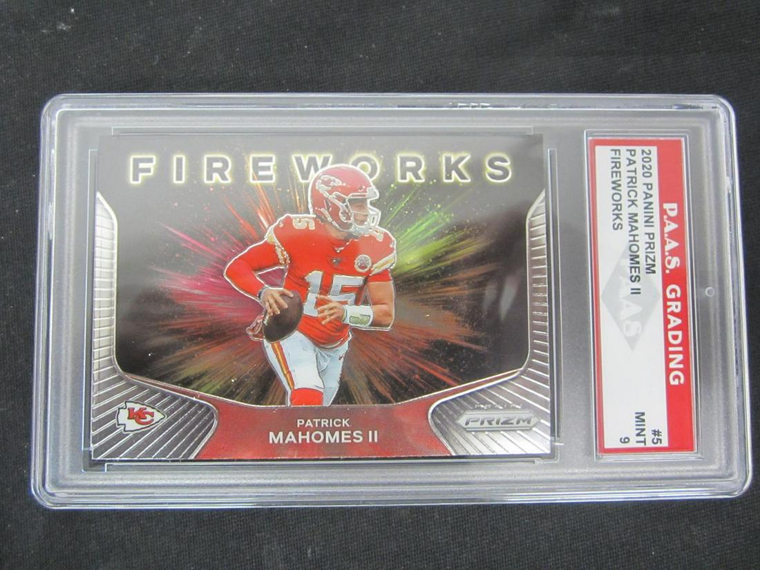 2020 PANINI PRIZM PATRICK MAHOMES MINT 9 (1 of 1)