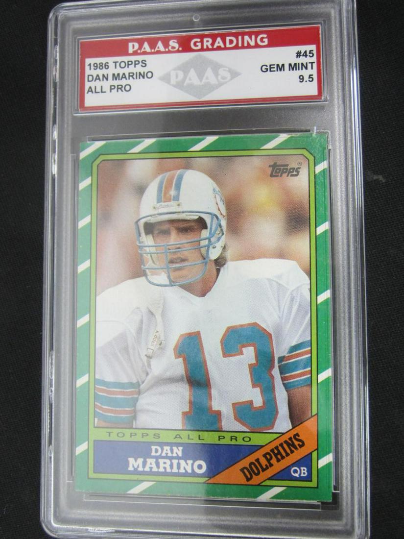 1986 TOPPS DAN MARINO ALL PRO GEM MINT 9.5 (1 of 1)