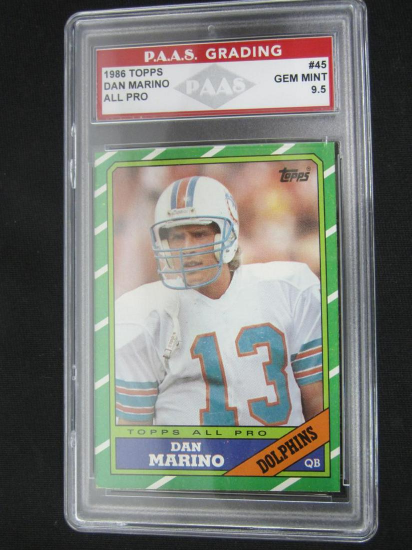 1986 TOPPS DAN MARINO ALL PRO GEM MINT 9.5 (1 of 1)