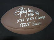 Lawrence Taylor Signed Football with COA