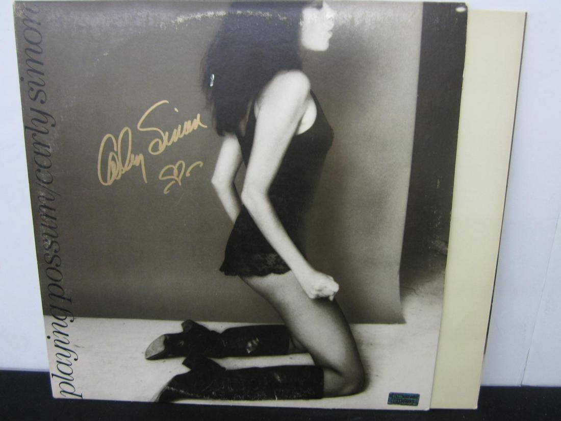 Carly Simon Signed Album with COA (1 of 2)