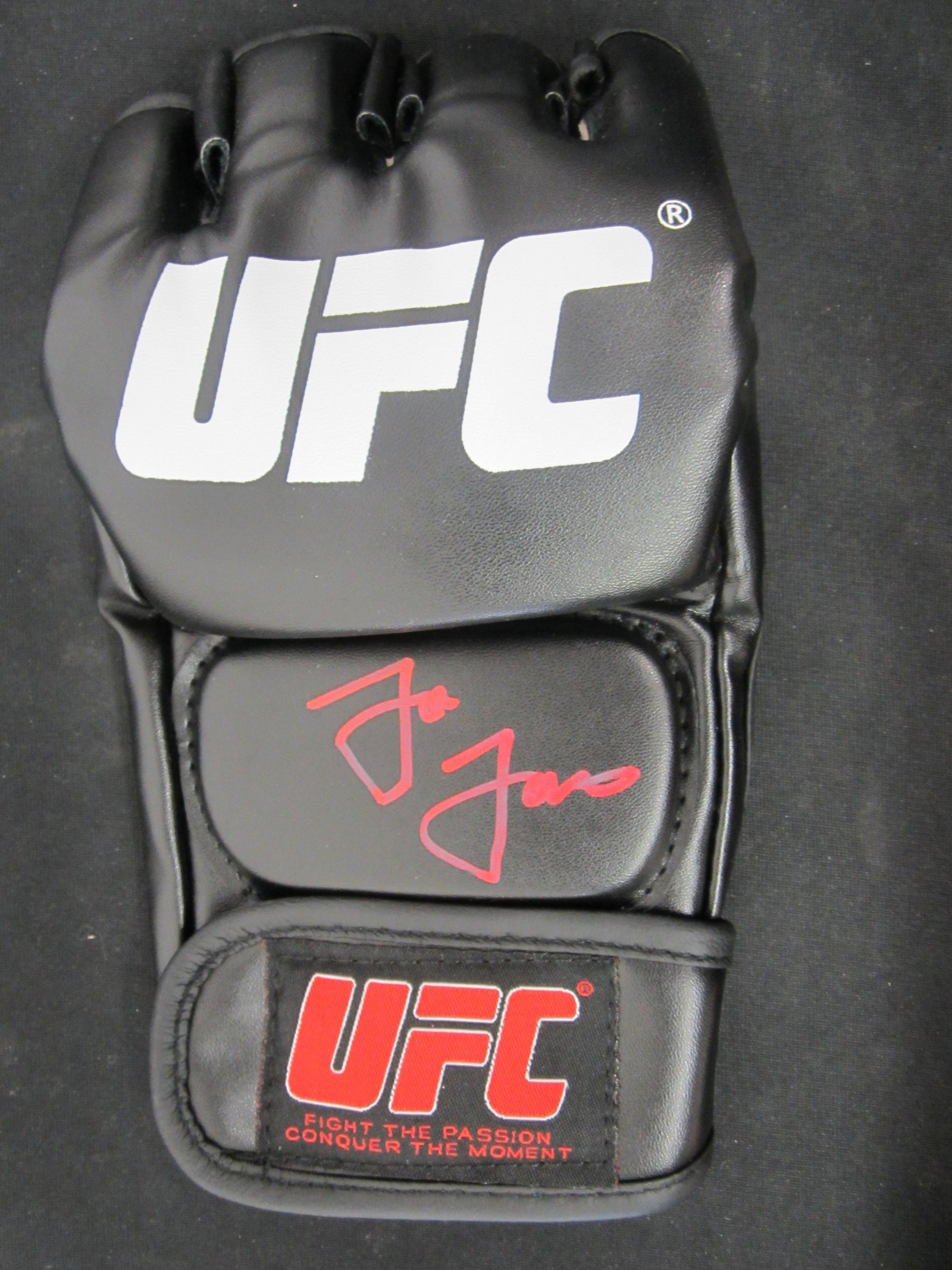 JON JONES SIGNED UFC GLOVE W/COA (1 of 2)