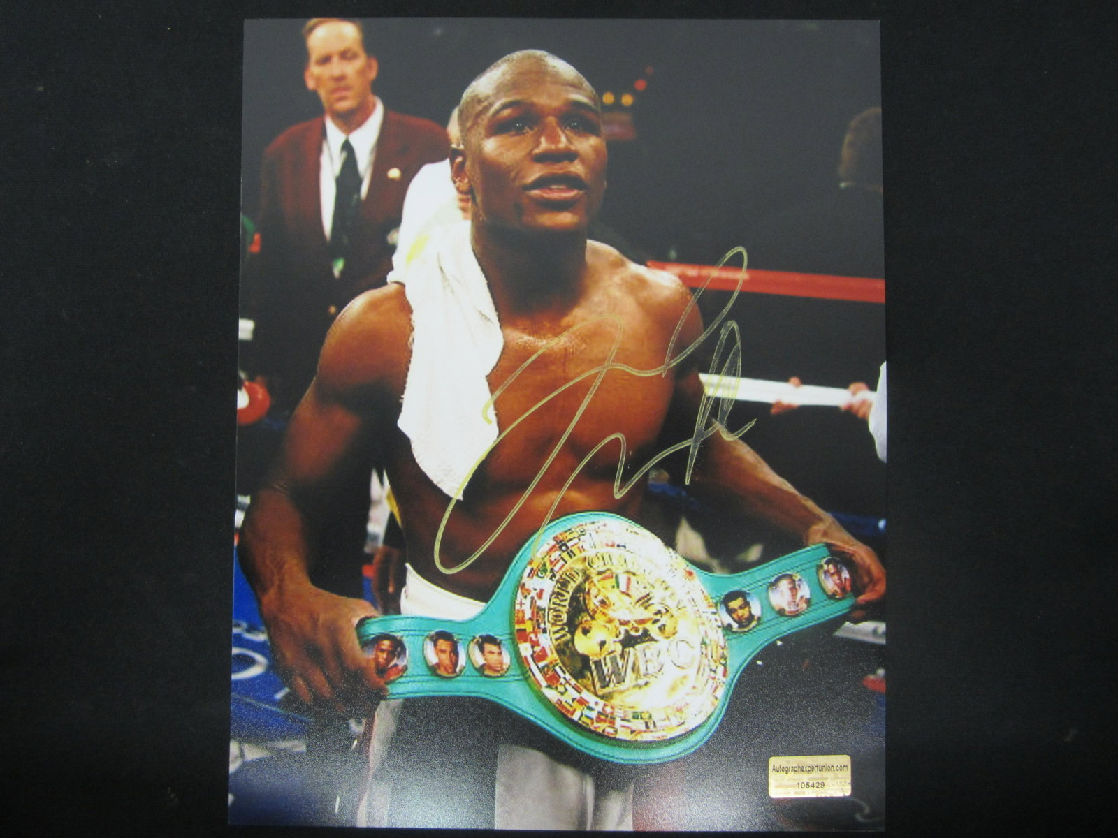 FLOYD MAYWEATHER SIGNED 8X10 PHOTO W/COA (1 of 2)