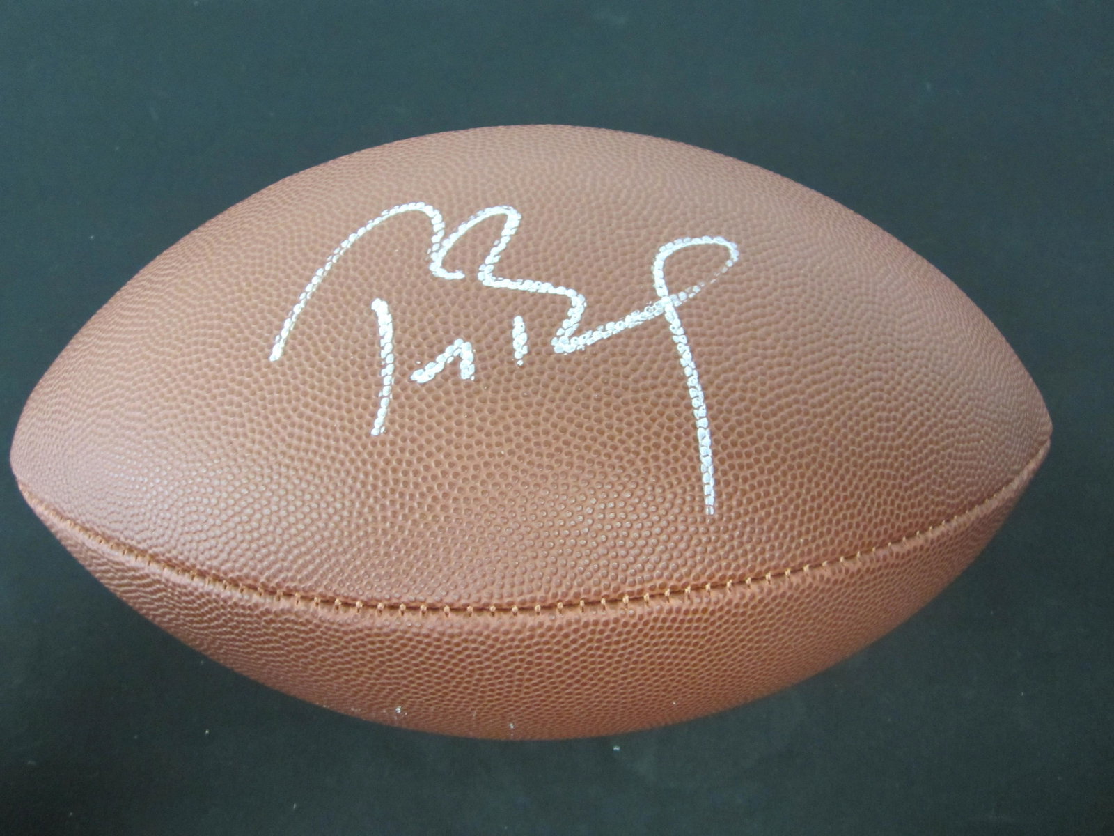 TOM BRADY SIGNED FOOTBALL W/COA (1 of 3)