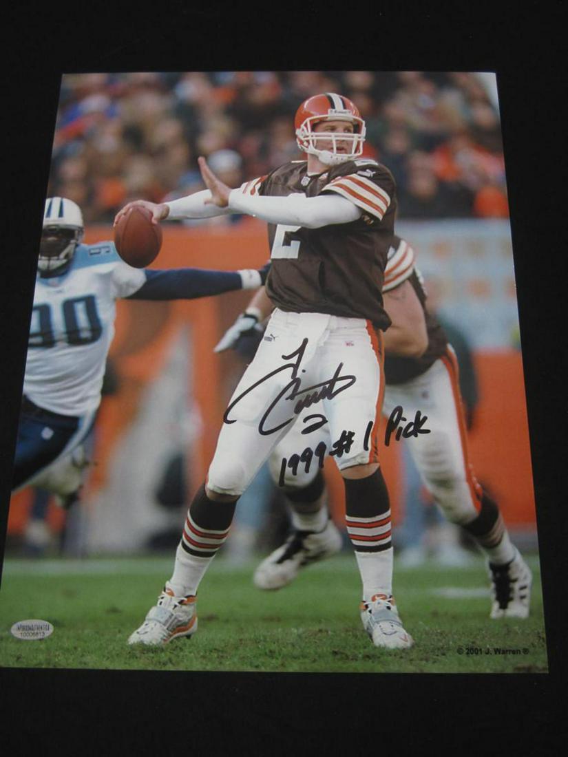 Tim Couch signed Lithograph COA (1 of 2)