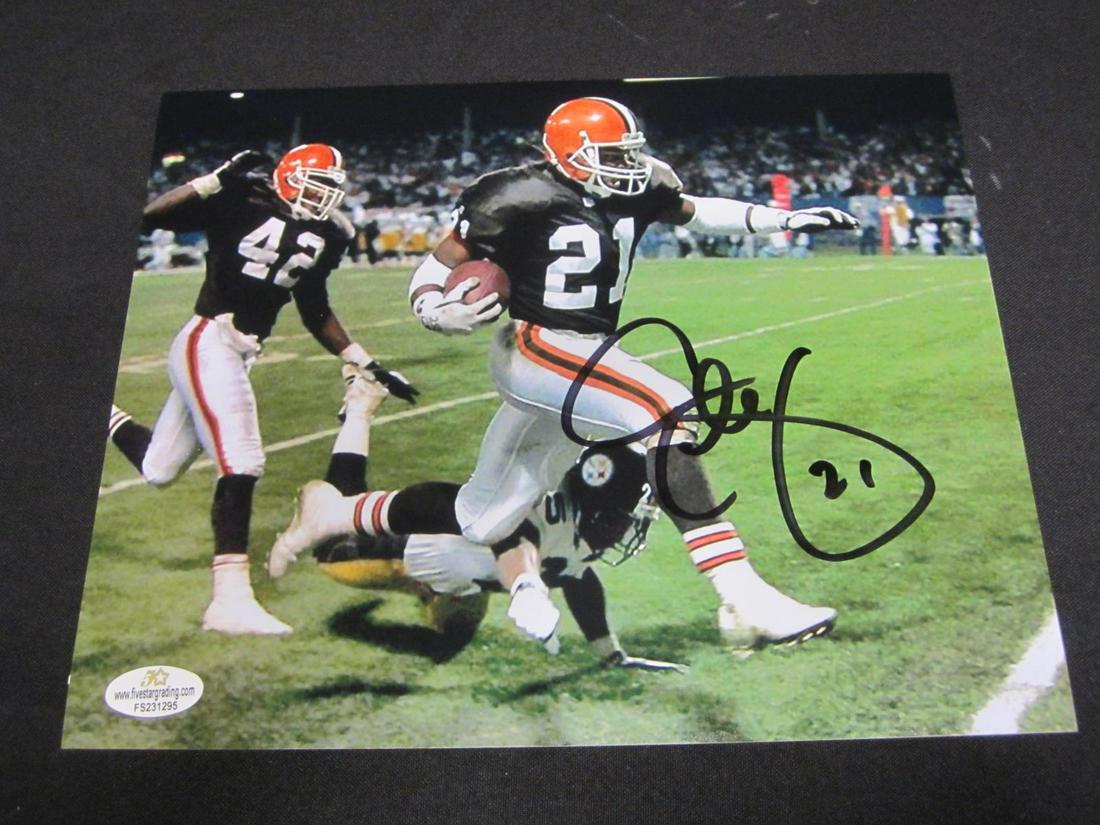 Eric Metcalf Signed 8x10 Photo Five Star COA (1 of 2)