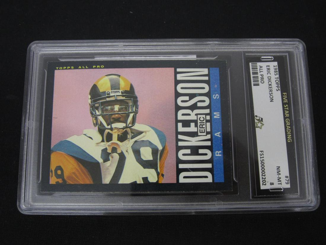 1985 Topps Eric Dickerson All Pro #79 Mint-8 (1 of 2)