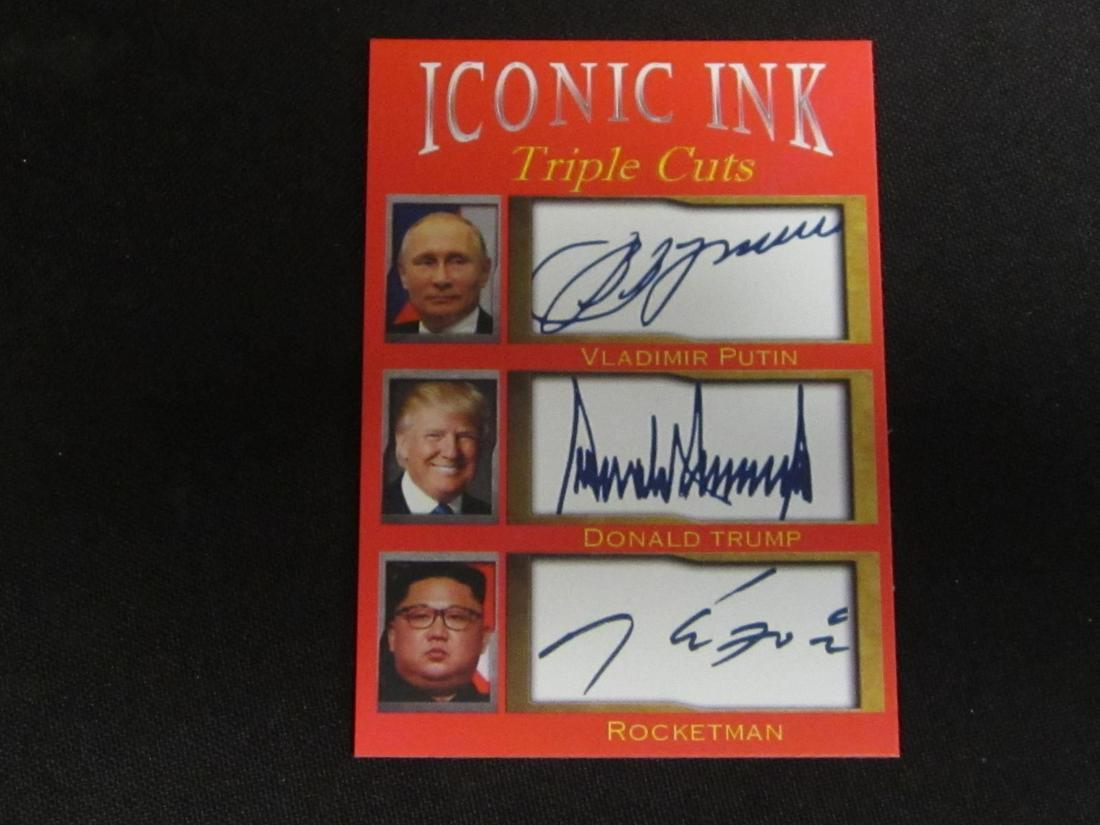 PRESIDENTIAL WORLD POWER ICONIC INK NOVELTY CARD (1 of 2)