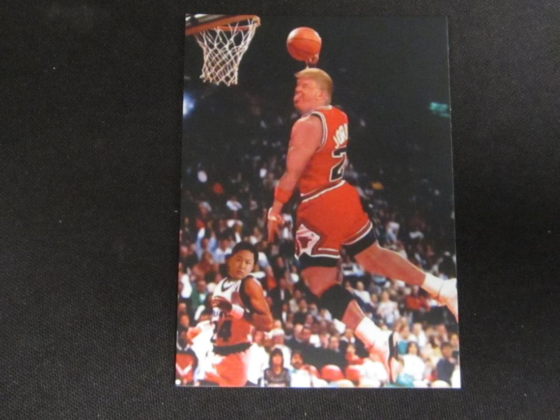DONALD TRUMP MICHAEL JORDAN NOVELTY CARD AIR TRUMP (1 of 2)