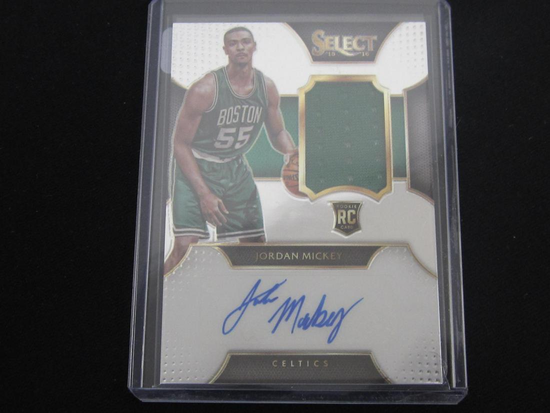 2015-16 SELECT ROOKIE AUTO RELIC JORDAN MICKEY (1 of 2)
