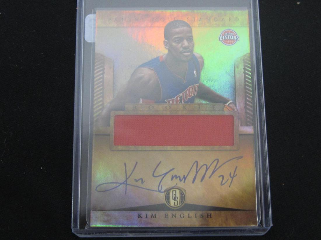 2012-13 GOLD STANDARD ROOKIE AUTO KIM ENGLISH (1 of 1)
