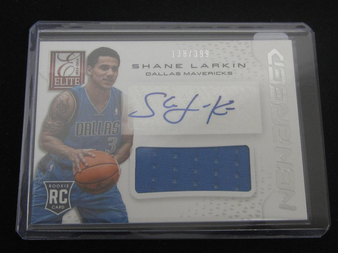 2013-14 ELITE NEW BREED ROOKIE SHANE LARKIN (1 of 1)