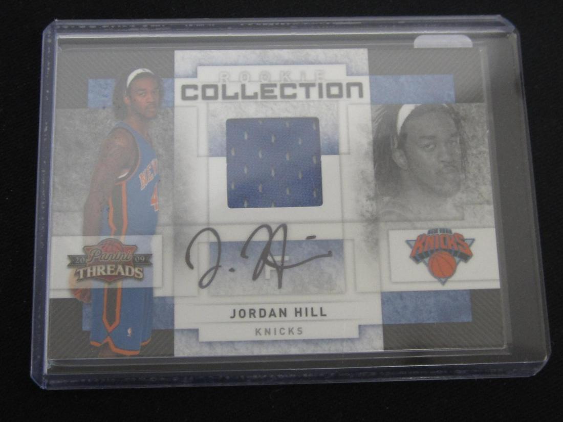 2009 PANINI THREADS ROOKIE AUTO JORDAN HILL (1 of 2)