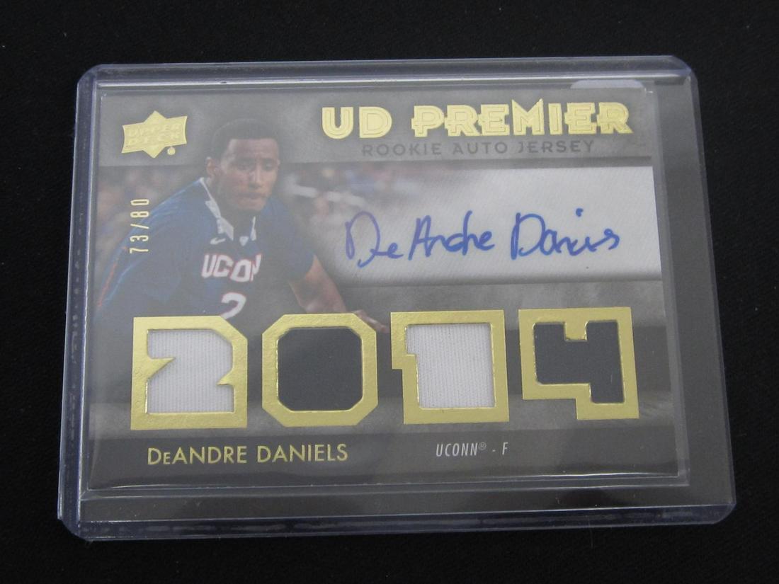 2014-15 SPX UD PREMIER ROOKIE DEANDRE DANIELS (1 of 1)