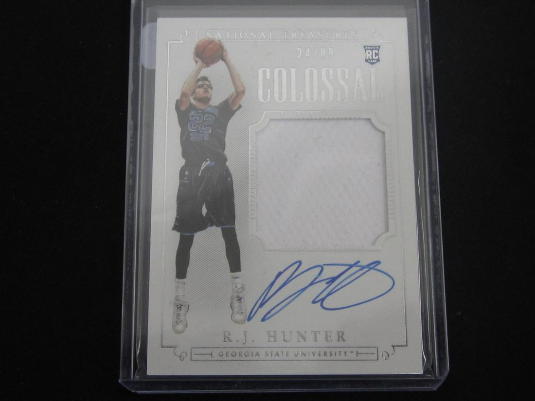 2015 COLOSSAL ROOKIE AUTO PATCH /99 RJ HUNTER (1 of 1)