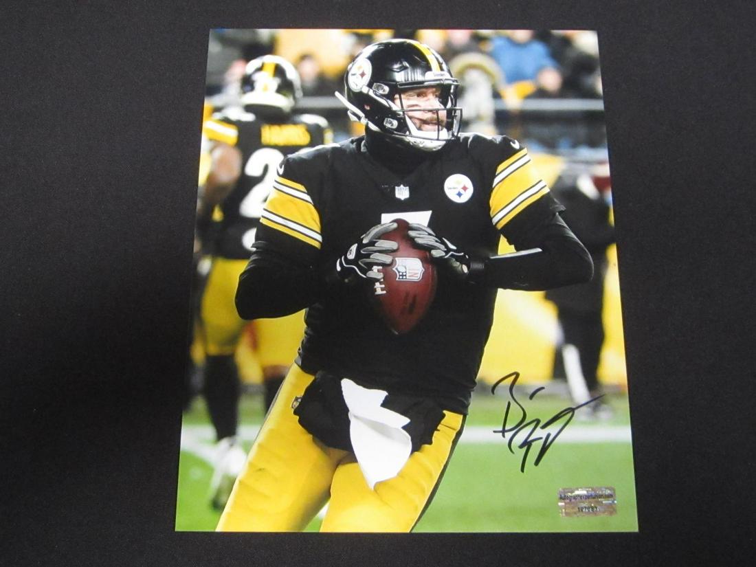 BEN ROETHLISBERGER SIGNED 8.5X11 PHOTO W/COA (1 of 2)