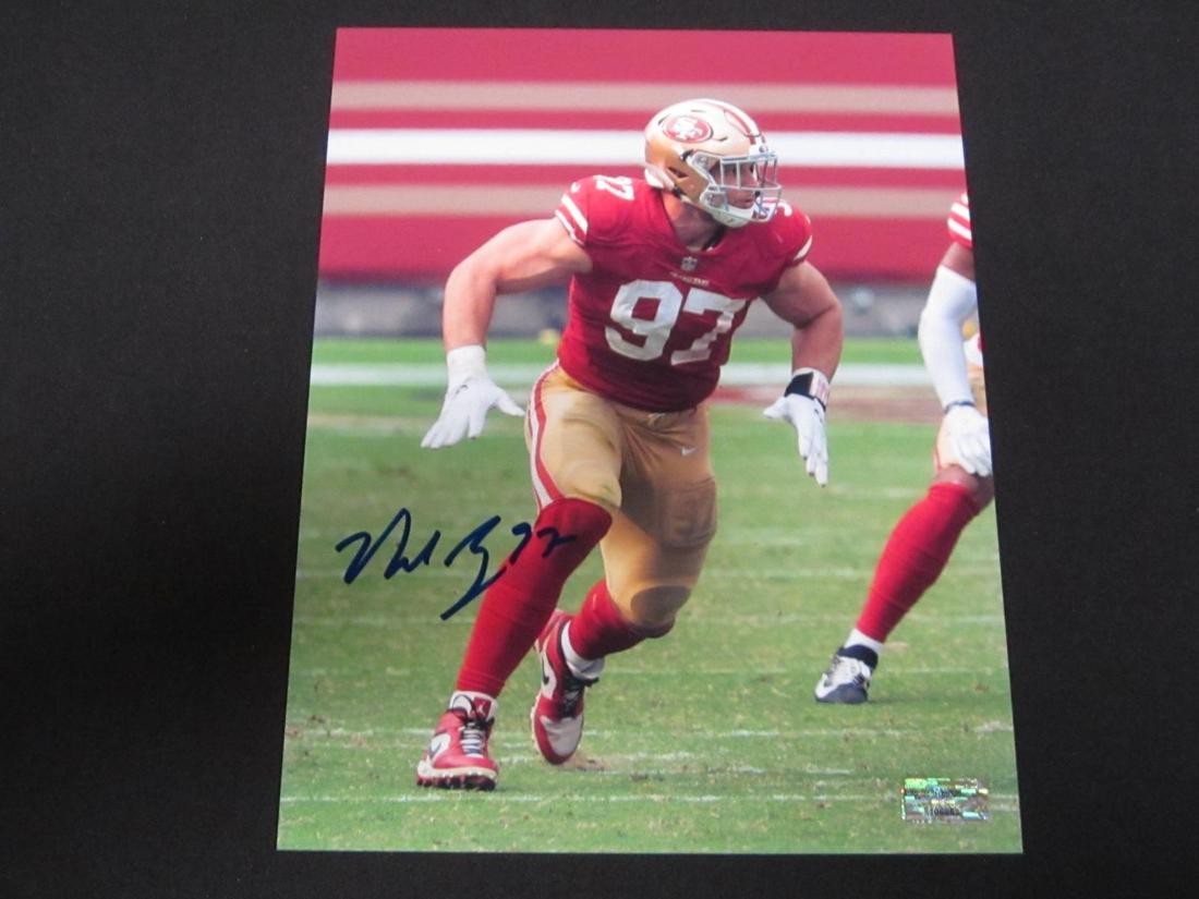 NICK BOSA SIGNED 8.5X11 PHOTO W/COA (1 of 2)