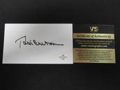 BILL CLINTON SIGNED CUT WITH VS COA PRESIDENT