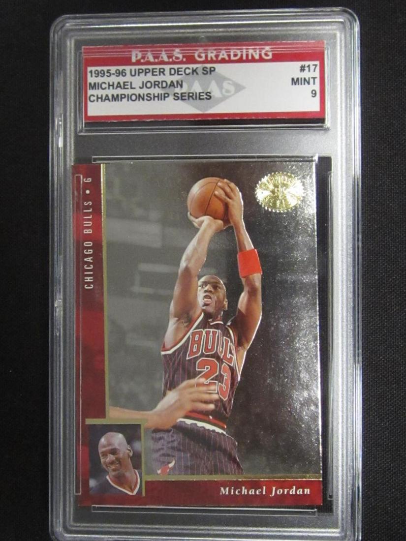 1995-96 UPPER DECK SP MICHAEL JORDAN MINT 9 (1 of 1)