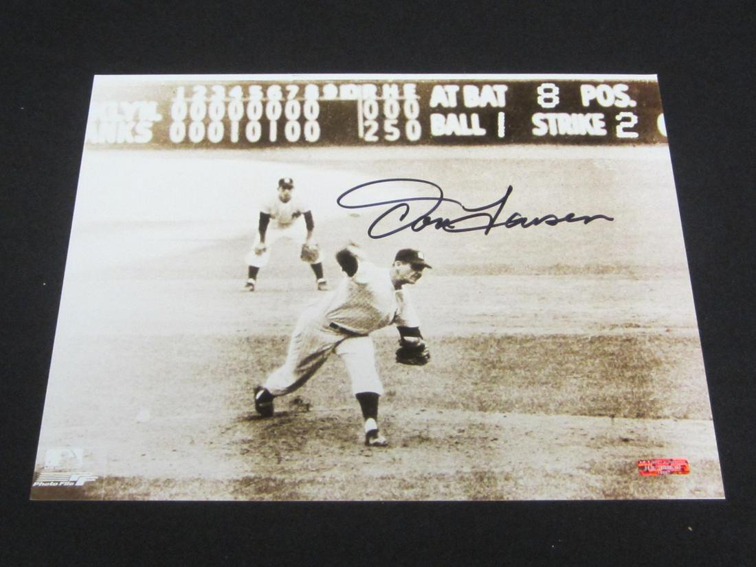 DON LARSEN SIGNED 8X10 PHOTO W/ COA (1 of 2)