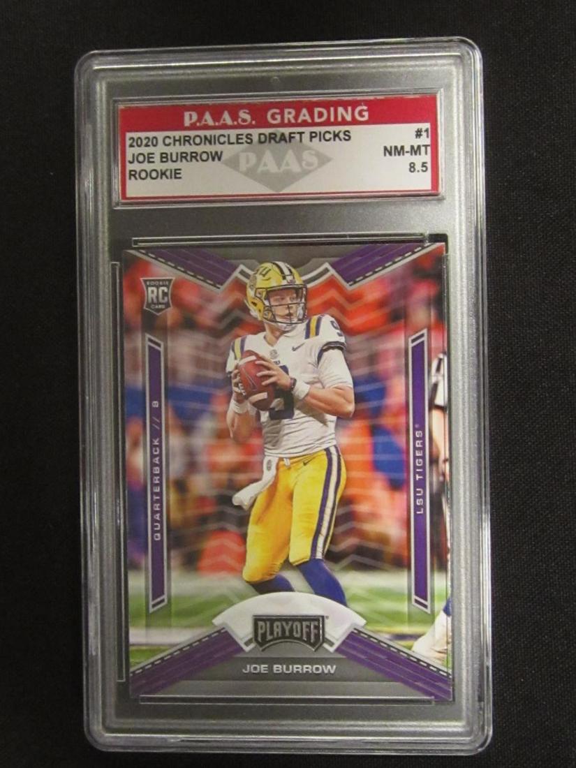 2020 CHRONICLES DP JOE BURROW RC NM-MT 8.5 (1 of 1)