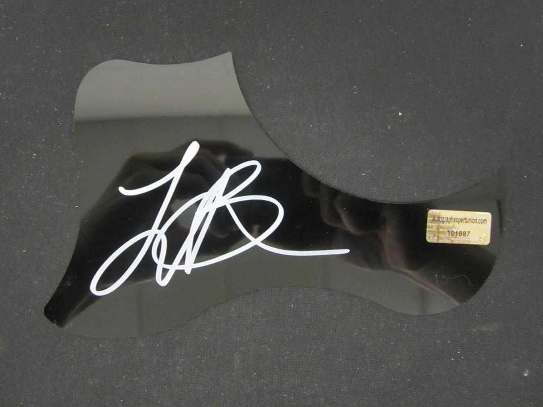 LUKE BRYAN AUTOGRAPHED PICK GUARD W/COA (1 of 2)