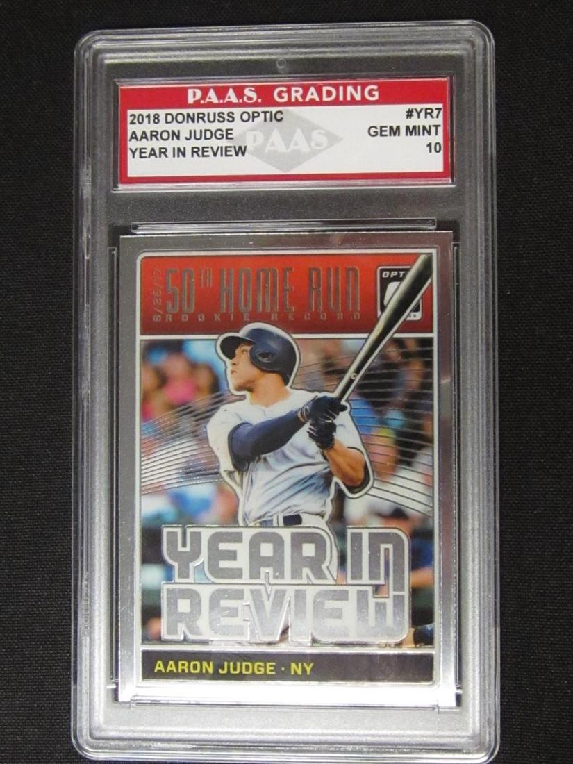2018 DONRUSS OPTIC AARON JUDGE GEM MINT 10 (1 of 1)