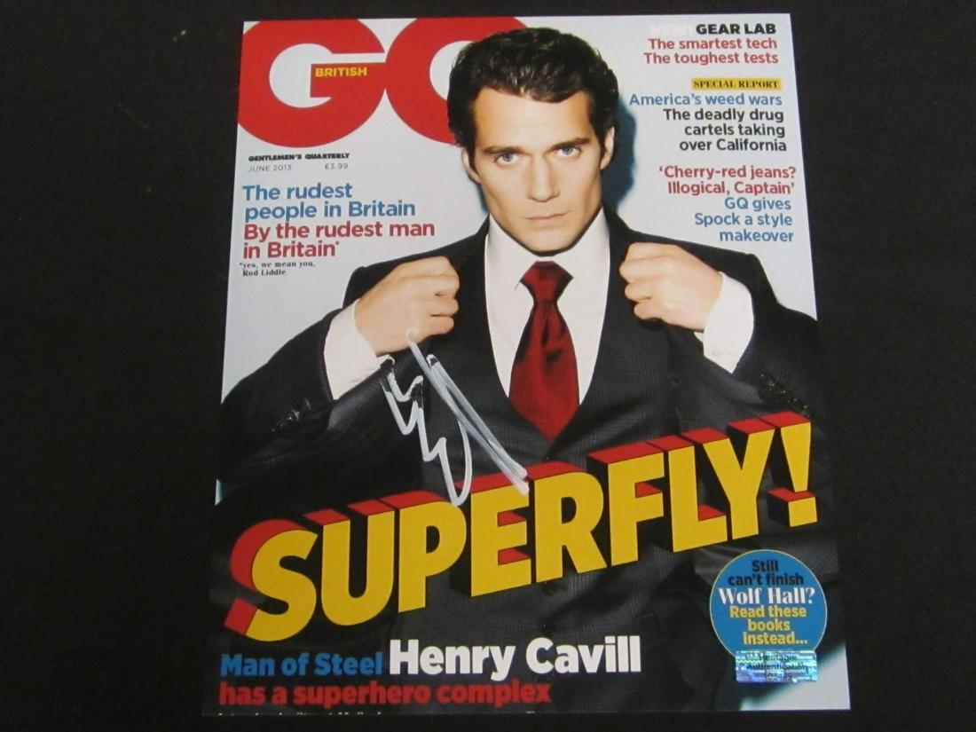 HENRY CAVILL SIGNED PHOTO W/ COA (1 of 2)