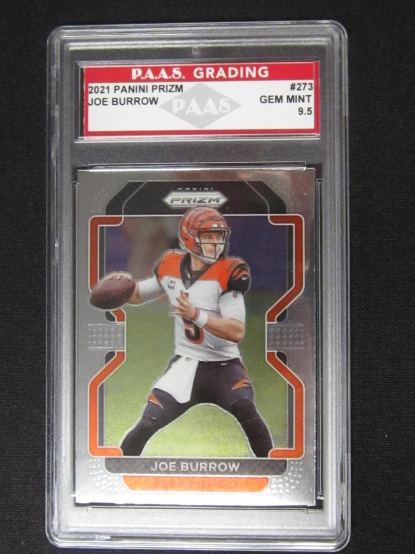 2021 PANINI PRIZM JOE BURROW GEM MINT 9.5 (1 of 1)