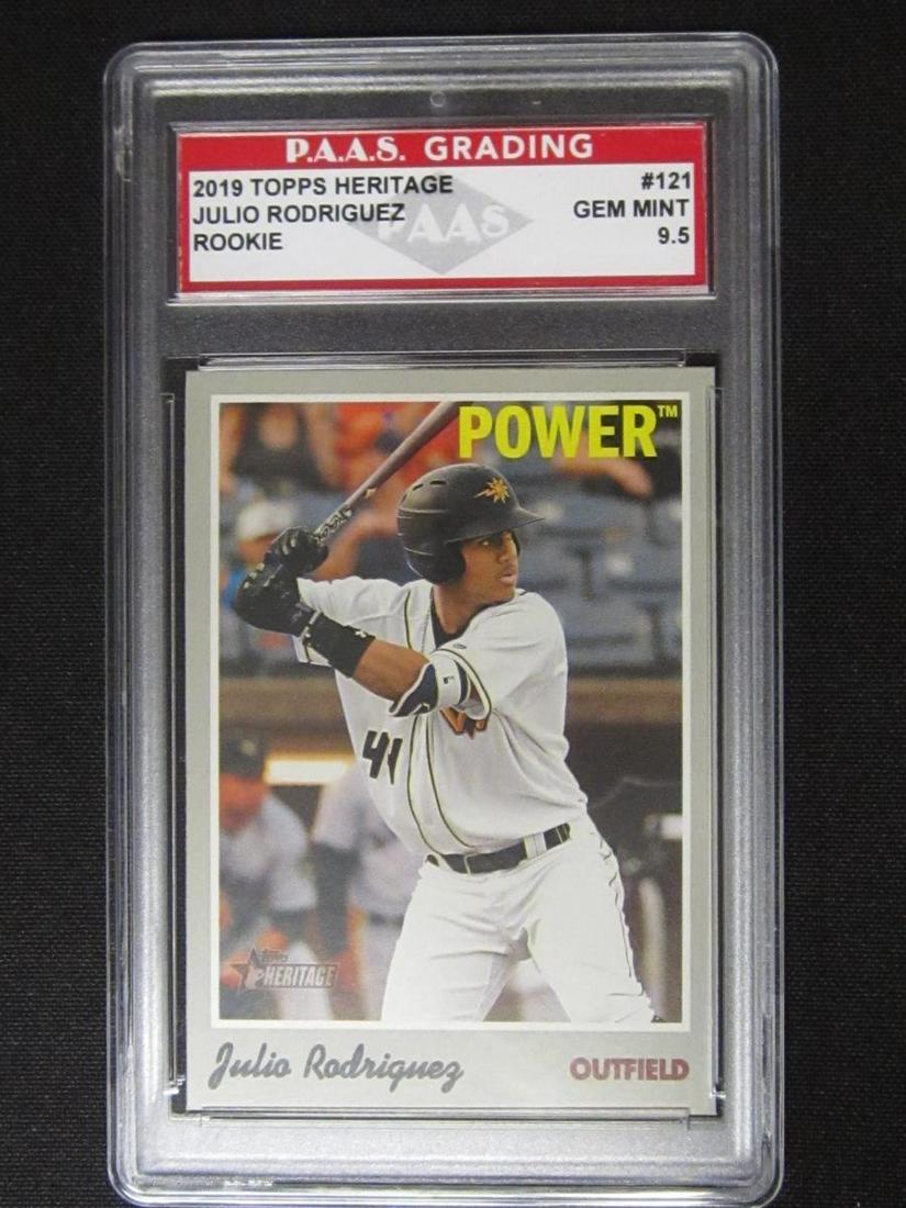 2019 HERITAGE JULIO RODRIGUEZ RC GEM MINT 9.5 (1 of 1)