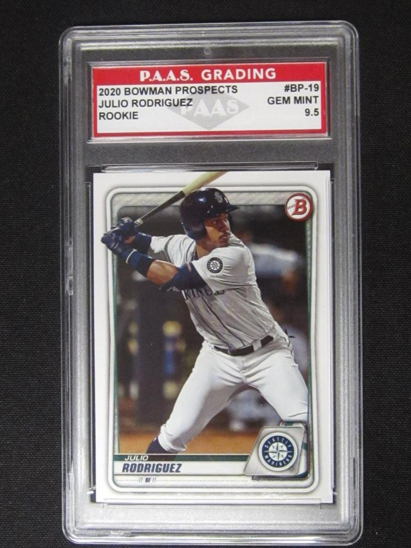 2020 BOWMAN JULIO RODRIGUEZ GEM MINT 9.5 (1 of 1)