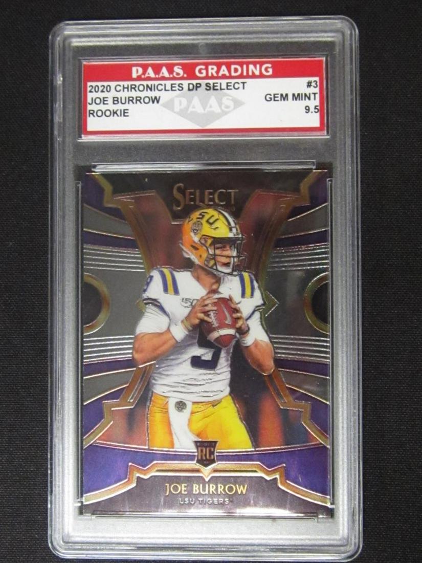 2020 SELECT JOE BURROW RC GEM MINT 9.5 (1 of 1)