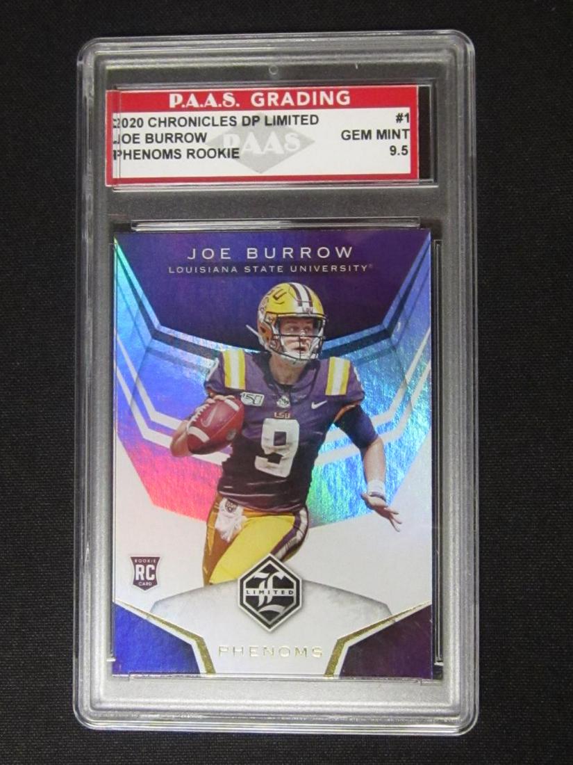 2020 LIMITED JOE BURROW PHENOMS RC GEM MINT 9.5 (1 of 1)