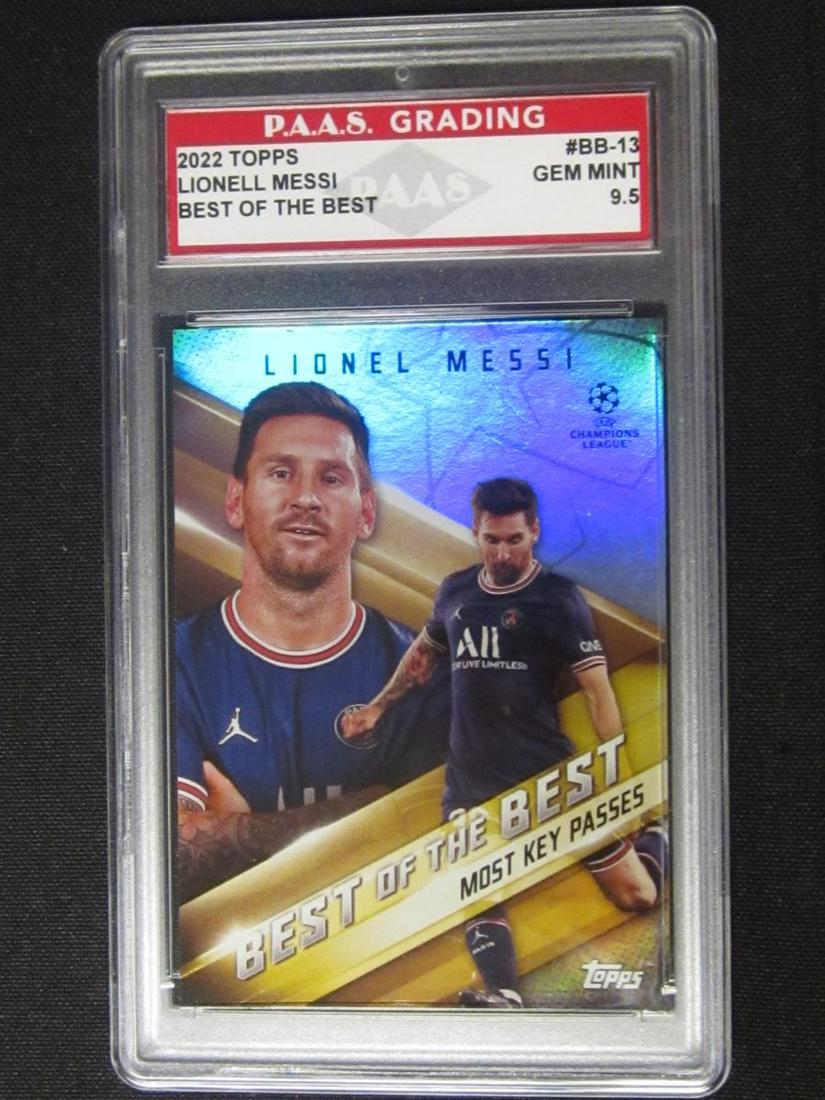 2022 TOPPS LIONEL MESSI GEM MINT 9.5 (1 of 1)