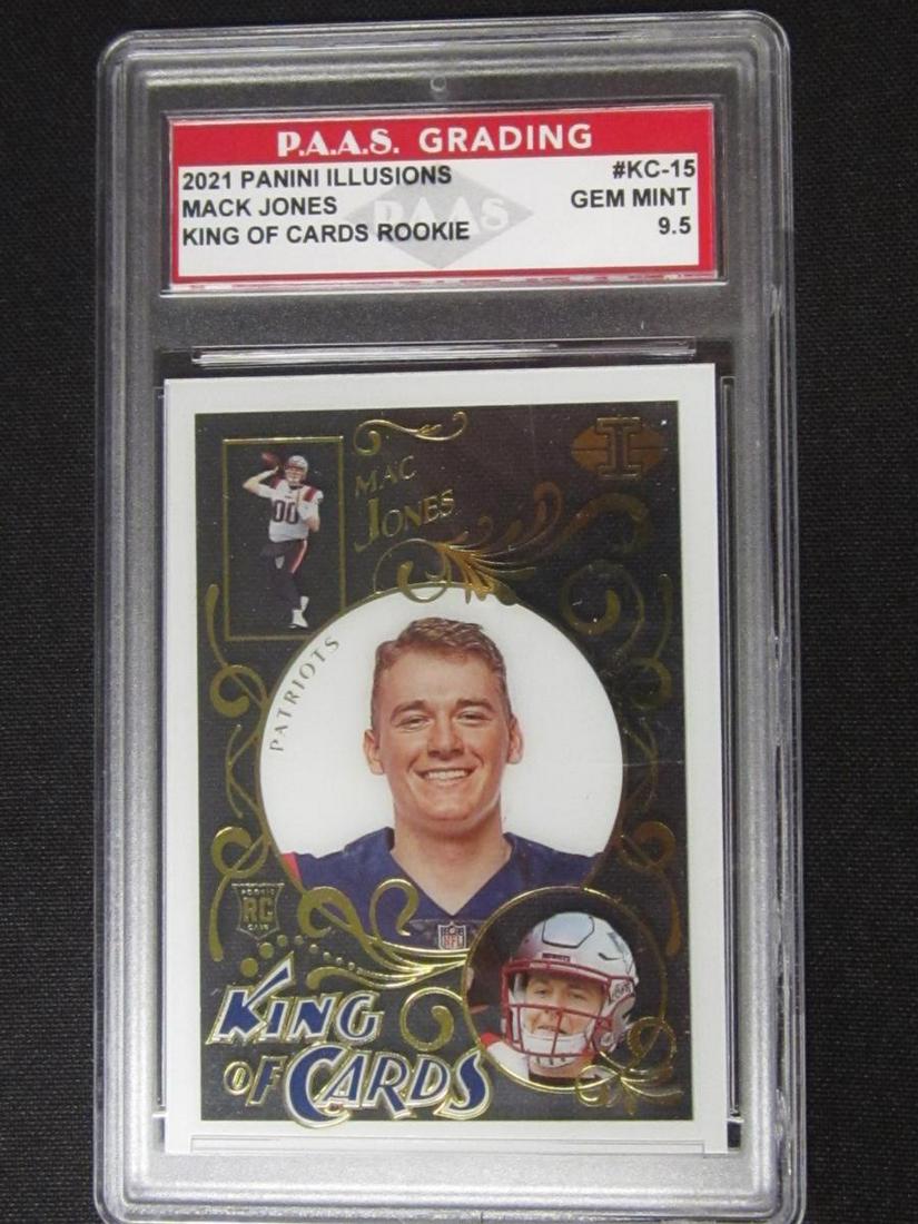 2021 ILLUSIONS MAC JONES RC GEM MINT 9.5 (1 of 1)