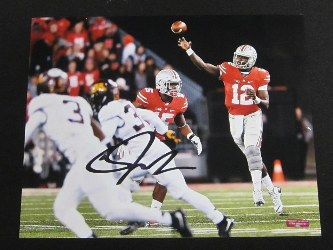 CARDALE JONES SIGNED 8X10 PHOTO (1 of 2)