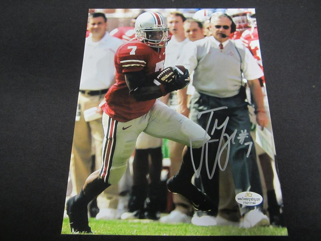 TED GINN JR SIGNED 8X10 PHOTO W/ COA (1 of 2)