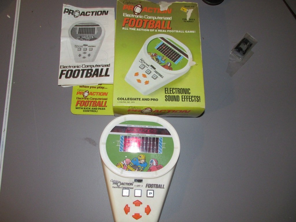 Pro Football Hand held electronic football (1 of 1)