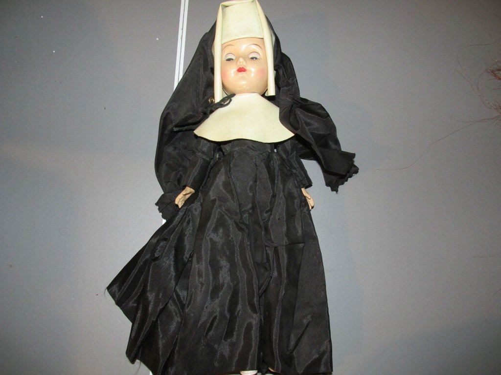vintage nun doll